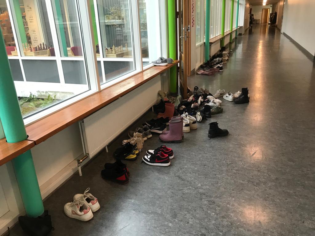 Couloir du collège Sacré-Cœur