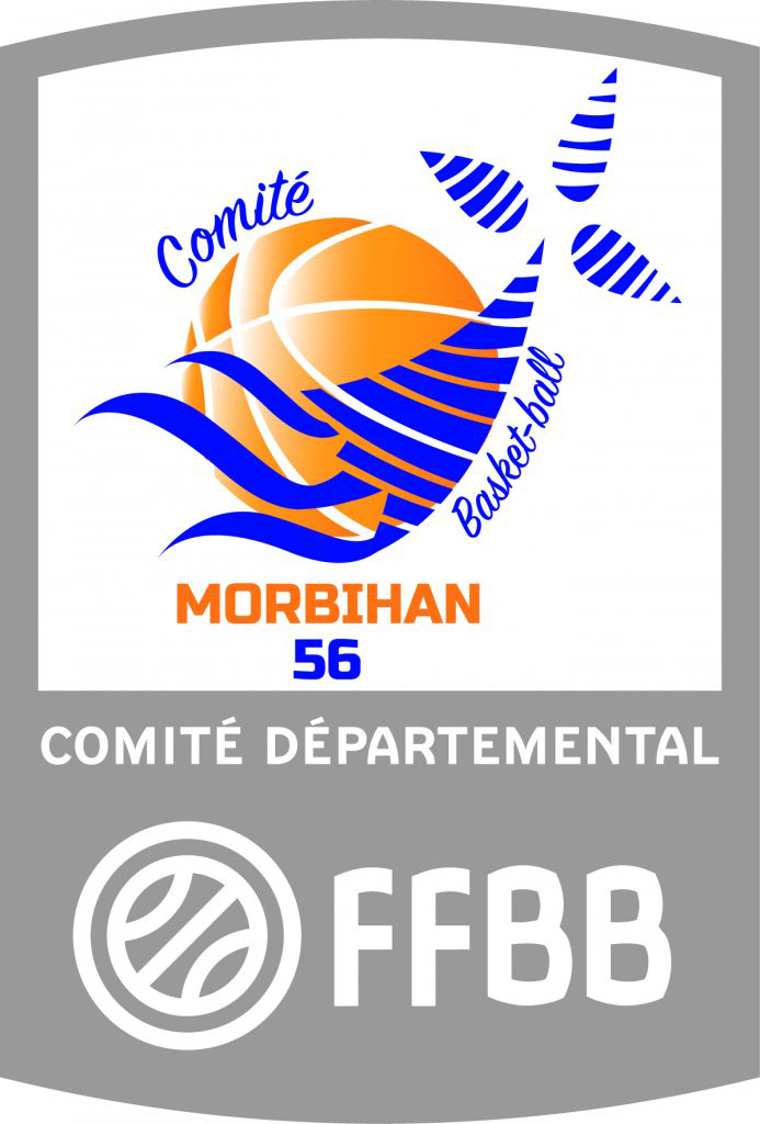 Logo du comité départemental du Morbihan 56 de la FFBB